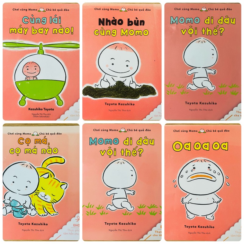 EHON MOMO CHÚ BÉ QUẢ ĐÀO 188303
