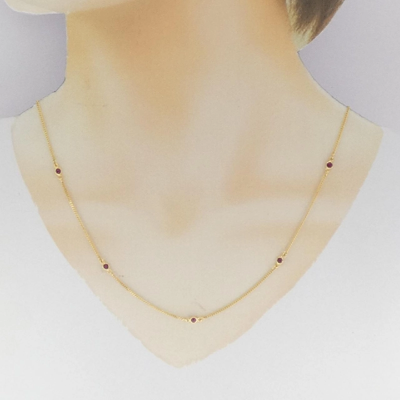 K18YG Nhẫn Ruby - Hàng hiệu Chính hãng 860406