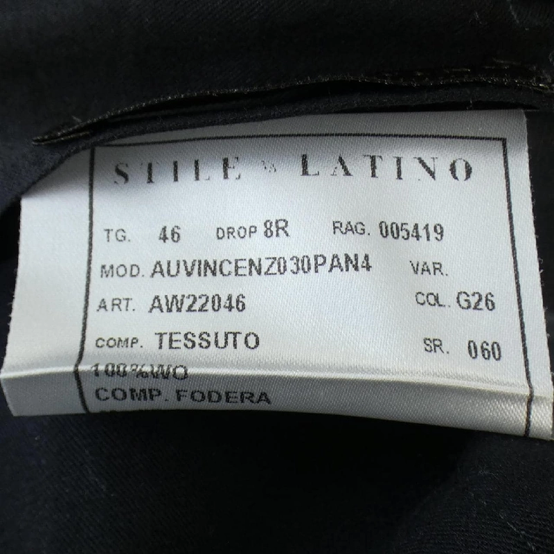 STILE LATINO NAPOLI Suit - Hàng hiệu Authentic 902062