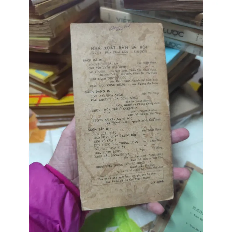 Sách Bông Hồng Cài Áo 1965 - Mùa Báo Hiếu của Nhất Hạnh 1001039