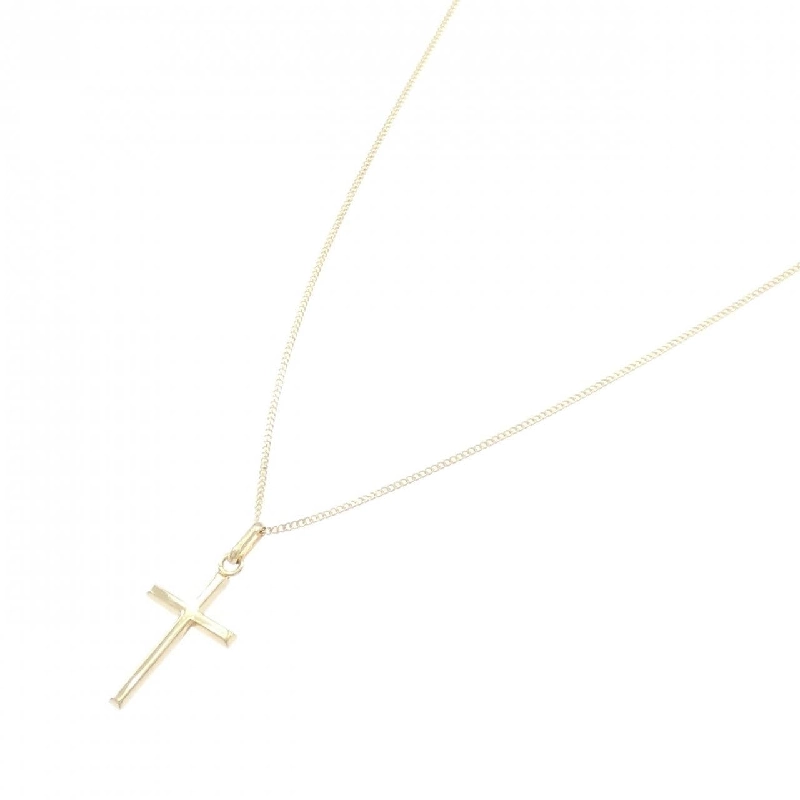 K18YG Dây chuyền hình chữ thập - Hàng hiệu Chính hãng 856537