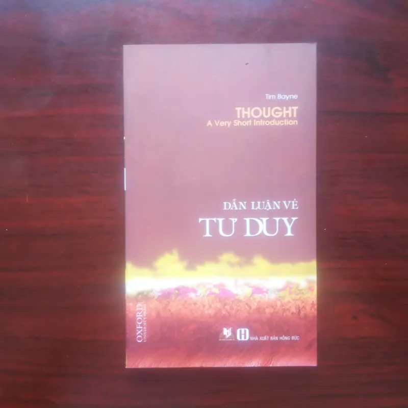 [Sách Triết Học] Dẫn Luận Về Tư Duy (Oxford University Press) - Phân Tâm Học & Tâm Lý Học 976530