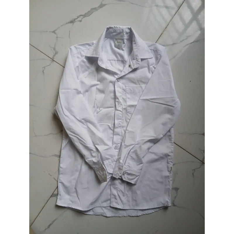 Áo sơ mi trắng dài tay bé trai 8 tuổi 992717