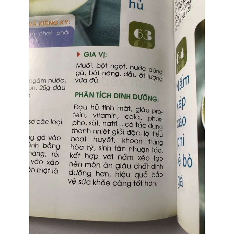 99 MÓN NẤM DƯỠNG SINH  - sách khổ to, in màu, giấy bóng, 102 trang, nxb: 2009 361786