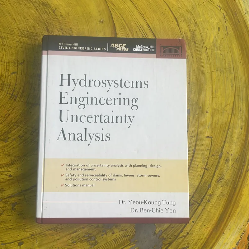 HYDROSYSTEMS ENGINEERING UNCERTAINTY ANALYSIS  699420