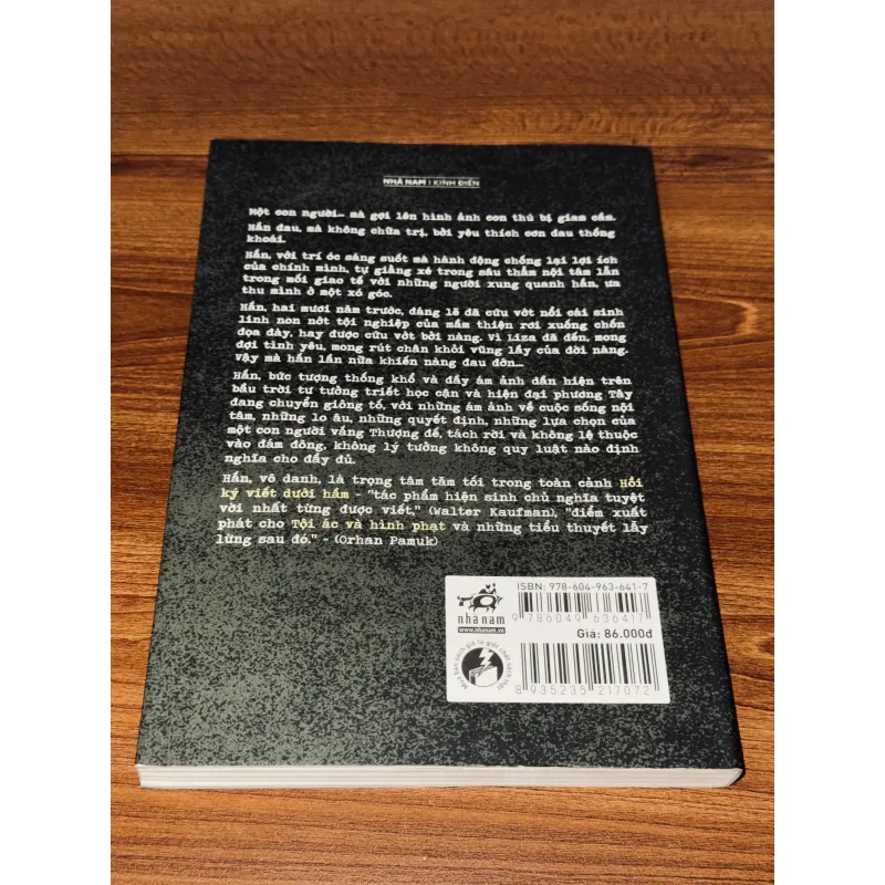 Hồi ký viết dưới hầm - Fyodor Dostoyevsky 1000899