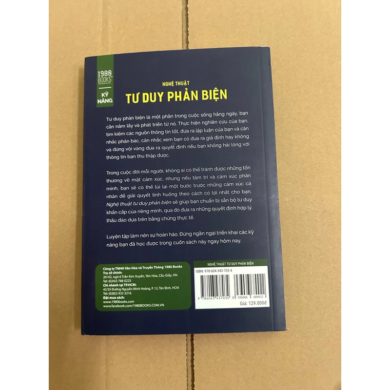Nghệ thuật tư duy phản biện 508663