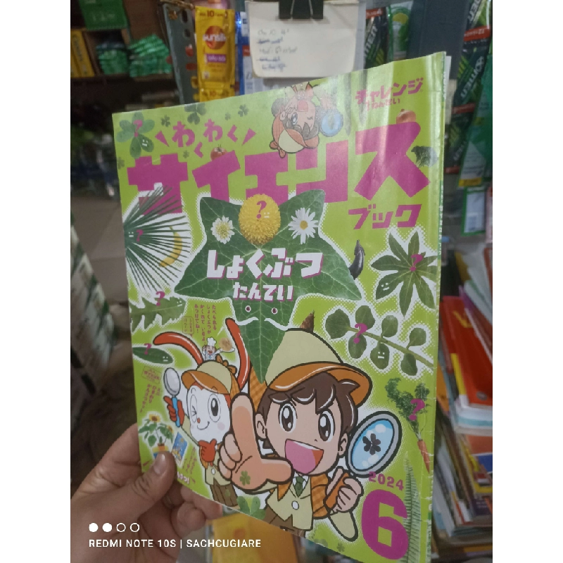 Bìa xanh lá khám phá rừng Tiếng Nhật tạp chí mới 90% Sách học tiếng Nhật HCM2702 930257