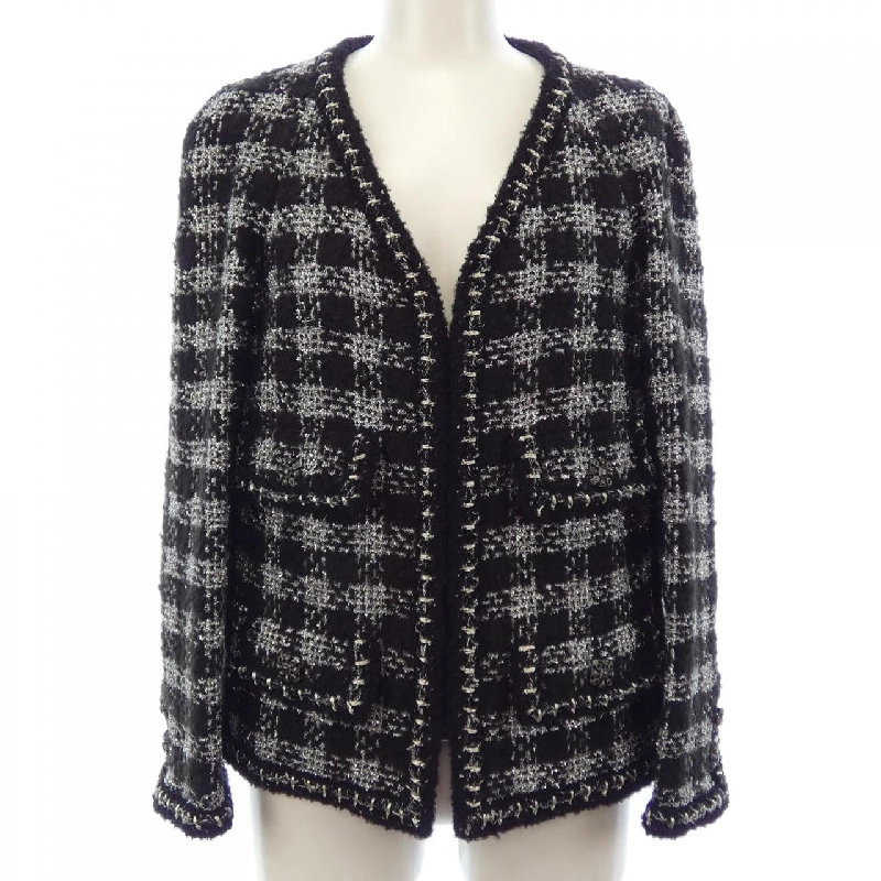 CHANEL P42260V30806 11A Áo khoác không cổ - Hàng hiệu Authentic 820334