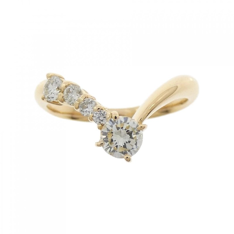 Nhẫn kim cương K18YG 0.50CT 667316