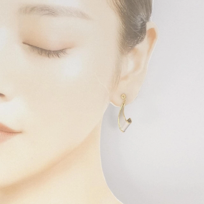 K18YG/PT900 Bông tai - Hàng hiệu Authentic 870568