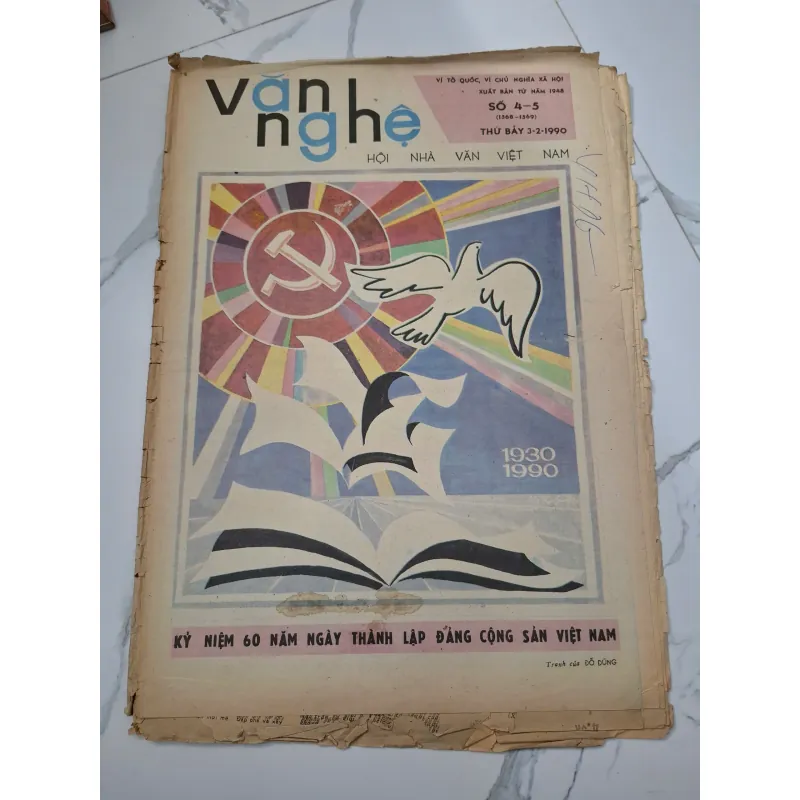 Báo Văn Nghệ số 4-5 (03/02/1990) - Đỗ Dũng - Tạp chí Văn học Nghệ thuật 799183