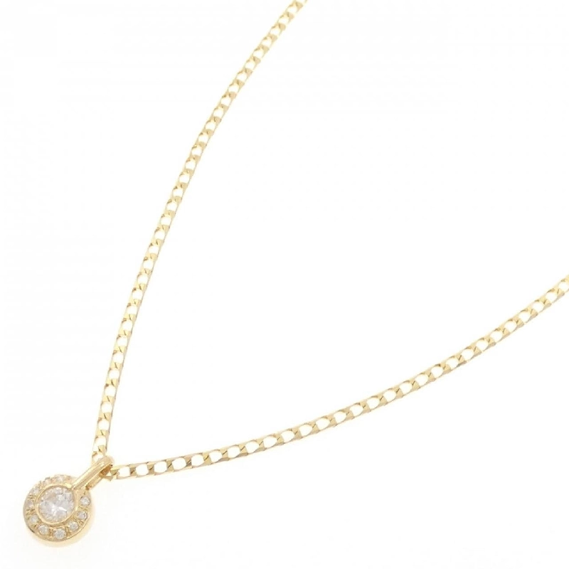 K18YG Dây chuyền kim cương - Hàng hiệu Authentic 860765