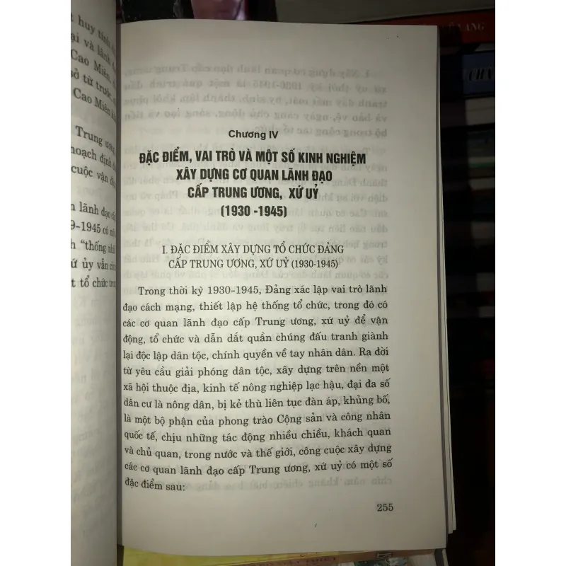 Xây dựng cơ quan lãnh đạo cấp Trung ương, xứ ủy của Đảng thời kỳ 1930-1945 758271