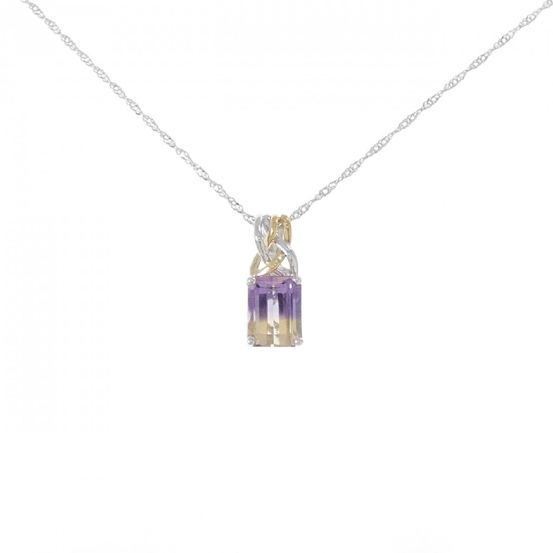 K18WG/K18YG/750WG Ametrine Necklace - Hàng hiệu Authentic 864682