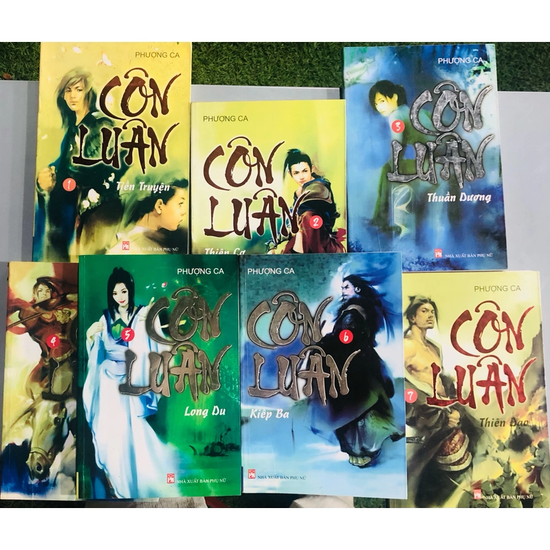 TRỌN BỘ 7 CUỐN CÔN LUÂN  334129