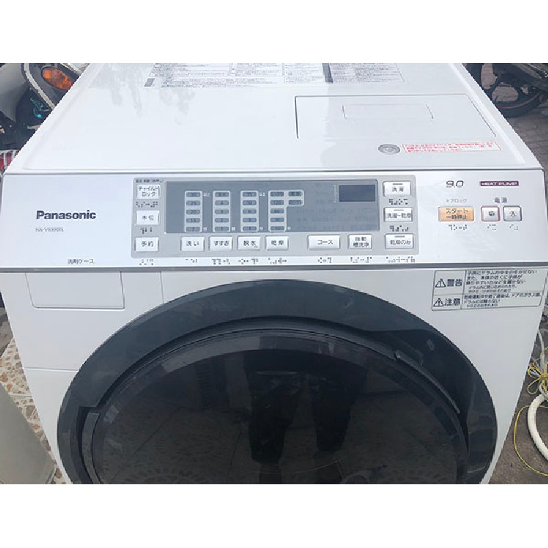 (Used 90%) Máy giặt sấy block Panasonic NA-VX3300L giặt 9 kg sấy 6 kg 56311