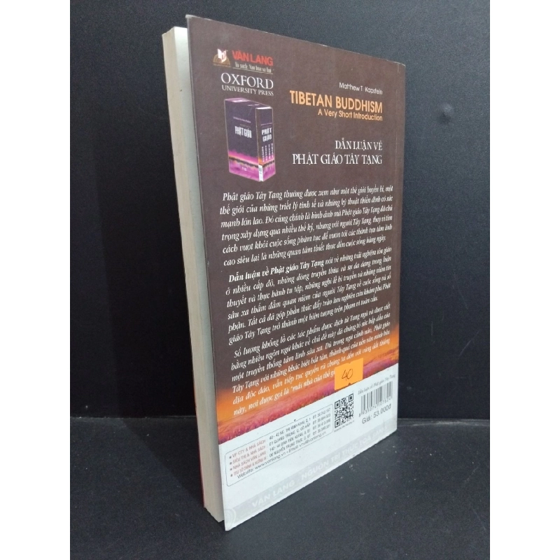 Dẫn luận về Phật giáo Tây Tạng mới 80% ố bẩn nhẹ 2016 HCM2811 Matthew T. Kapstein TÂM LINH - TÔN GIÁO - THIỀN 917514