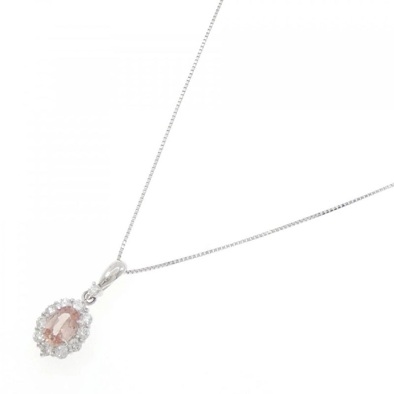 Dây chuyền Sapphire Padparadscha PT900/PT850 1.032CT - Hàng hiệu Chính hãng 855686