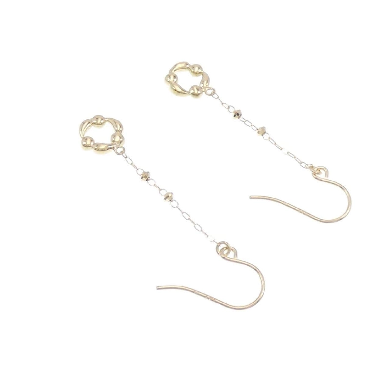 K18YG Bông tai kim cương 0.06CT - Hàng hiệu Chính hãng 877442