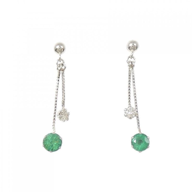 PT900 Bông tai Ngọc lục bảo 0.31CT - Hàng hiệu Chính hãng 864903