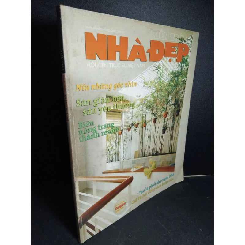 Kiến trúc nhà đẹp tháng 10.2006 mới 80% bẩn bìa, ố nhẹ HCM2101 TẠP CHÍ, THIẾT KẾ, THỜI TRANG 923621