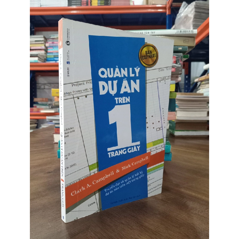 Quản lý dự án trên 1 trang giấy - Clark A. Campbell 175448