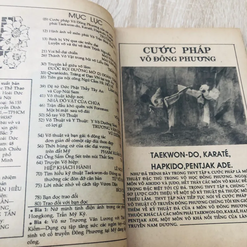 TÌM HIỂU VÕ THUẬT CƯỚC PHÁP VÕ ĐÔNG PHƯƠNG 1010707