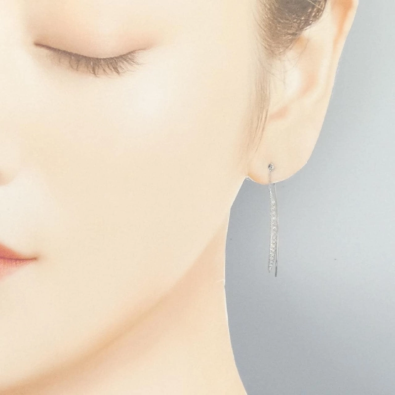 K18WG Bông tai kim cương 0.20CT - Hàng hiệu Chính hãng 869452