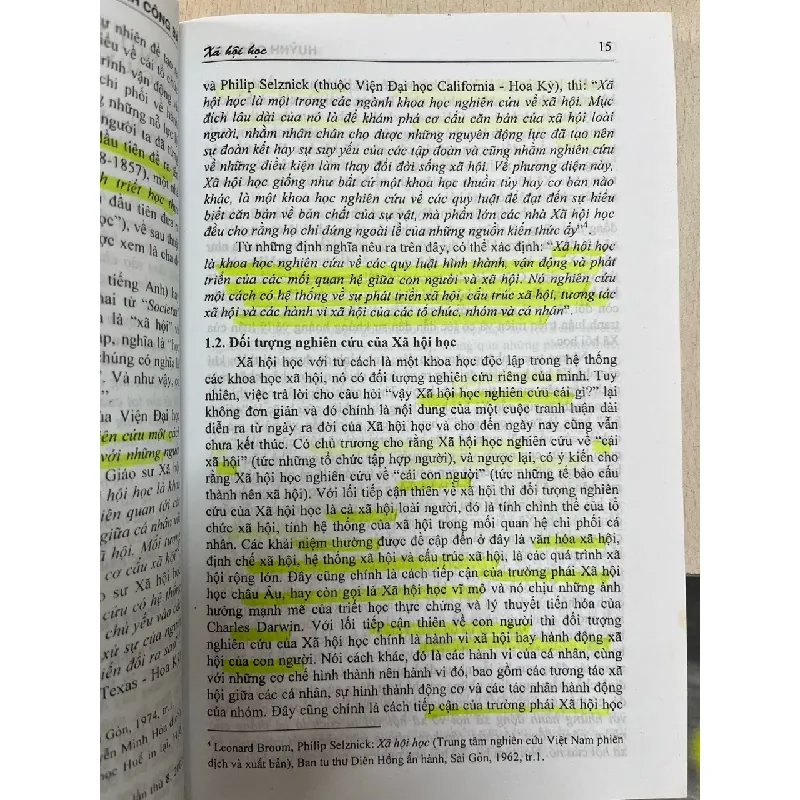 Xã hội học - Tiến sĩ Huỳnh Công Bá 704231
