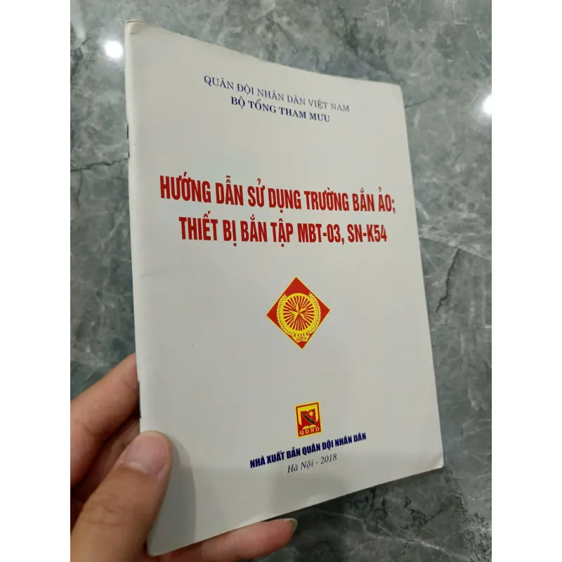 Hướng dẫn sử dụng trường bắn ảo: Thiết bị bắn tập MBT-03, SN-K54 687313