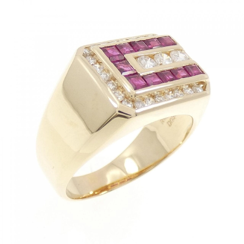 Nhẫn Ruby K18YG 0.86CT - Hàng hiệu Chính hãng 855082