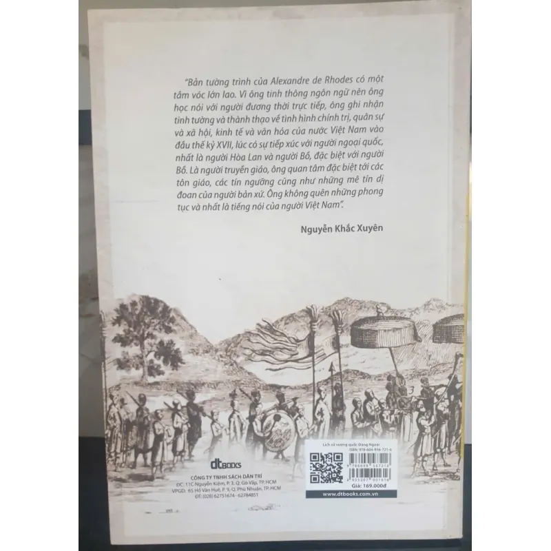 Lịch Sử Vương Quốc Đàng Ngoài - Alexandre de Rhodei 736302