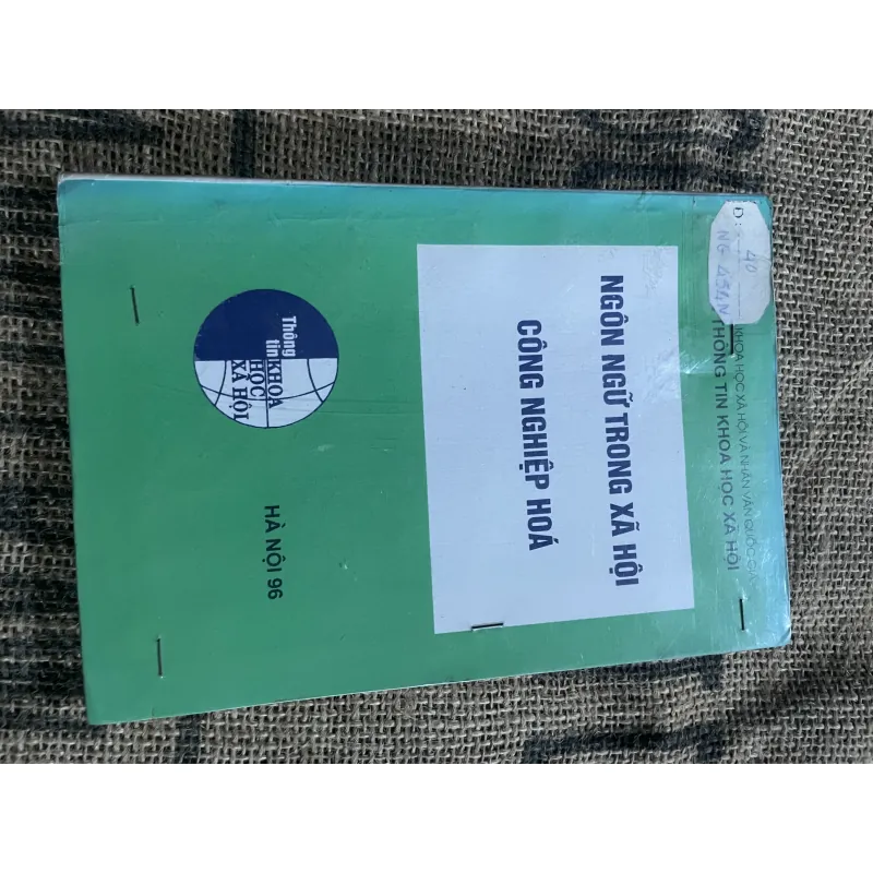 Ngôn ngữ trong xã hội công nghiệp hóa  1010728