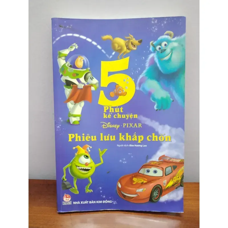 Sách: 5 Phút kể chuyện – Phiêu lưu khắp chốn - Disney Pixar 928634