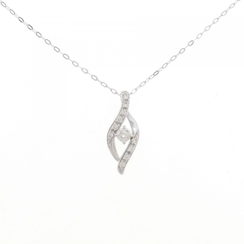 K18WG Dây chuyền kim cương 0.20CT - Hàng hiệu Chính hãng 857287