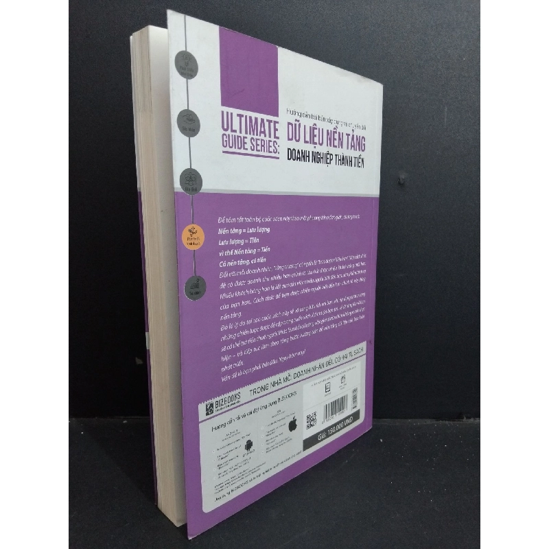 Hướng dẫn bài bản xây dựng và chuyển đổi dữ liệu nền tảng doanh nghiệp thành tiền mới 70% hightlight, viết mực, ố bẩn nhẹ 2020 HCM0612 Wendy Keller KỸ NĂNG 918427