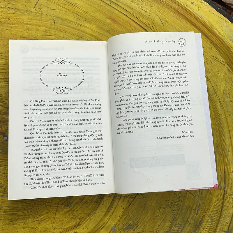 BÍ MẬT THỜI GIAN BỊ VÙI LẤP - ĐỒNG HOA 796810