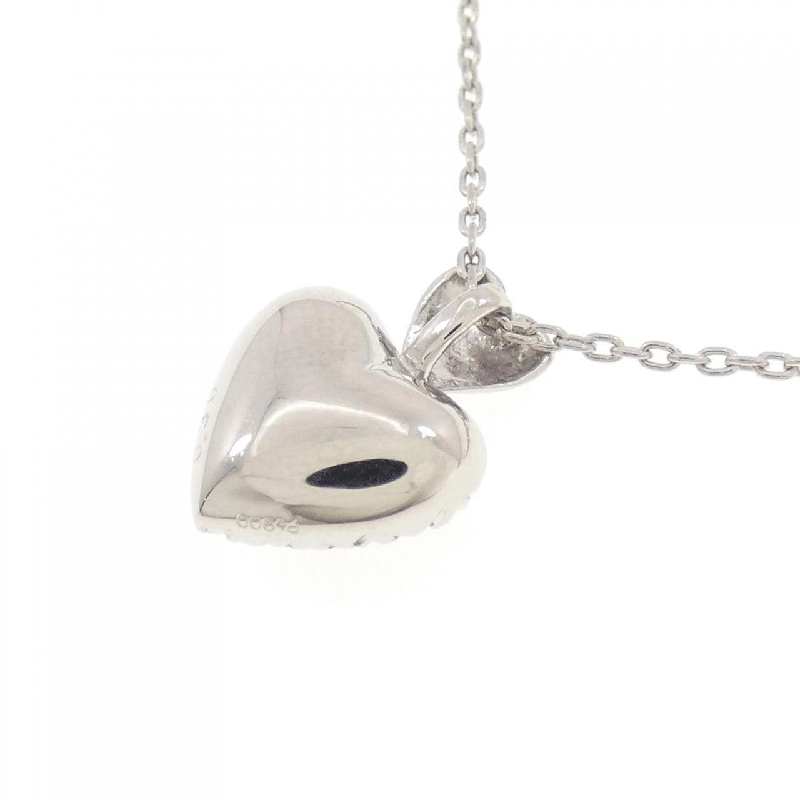 Dây chuyền kim cương pavé hình trái tim PT 0.30CT - Hàng hiệu Authentic 851247