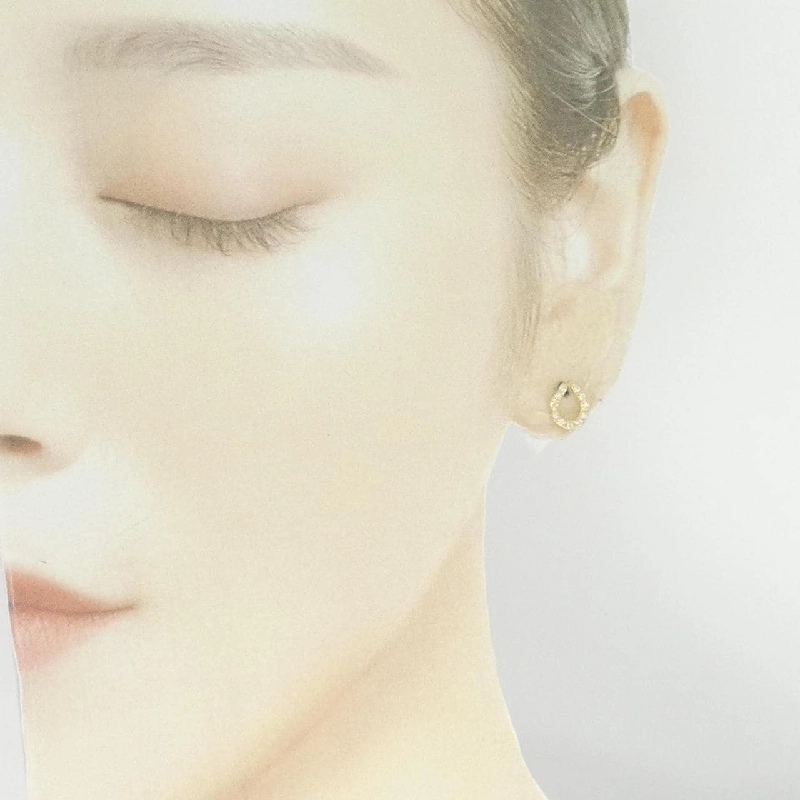 K18YG Bông tai kim cương 0.20CT - Hàng hiệu Chính hãng 871305