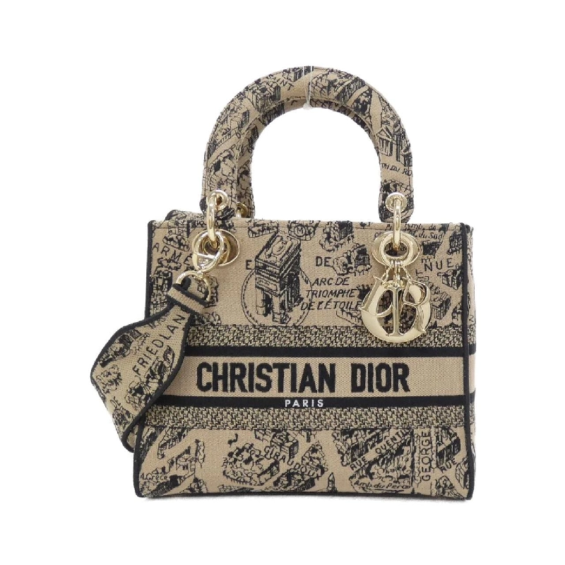 Túi xách nữ D-Light Medium PLAN DE PARIS của Christian Dior 618671