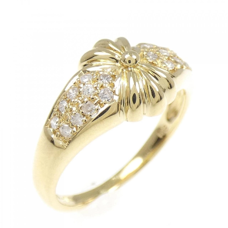 Nhẫn kim cương K18YG 0.15CT 673428