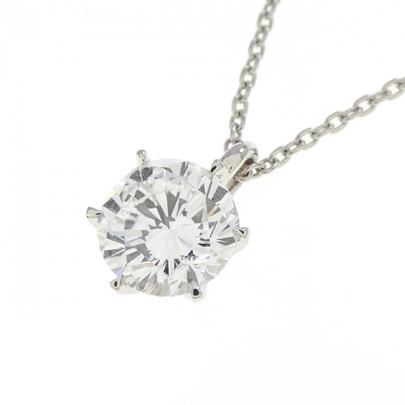 Dây chuyền kim cương Solitaire PT900/PT850 1.005CT D SI1 Good - Hàng hiệu Chính hãng 875315