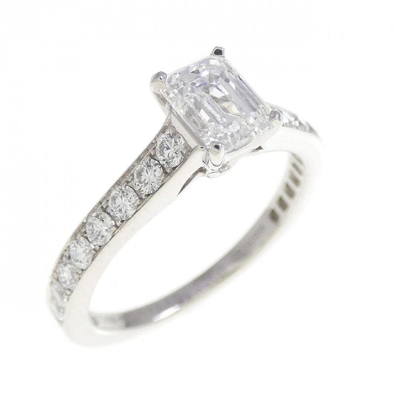 Nhẫn cắt ngọc lục bảo Graph Frame 0.57CT (D VS1) - Hàng hiệu Authentic 837525