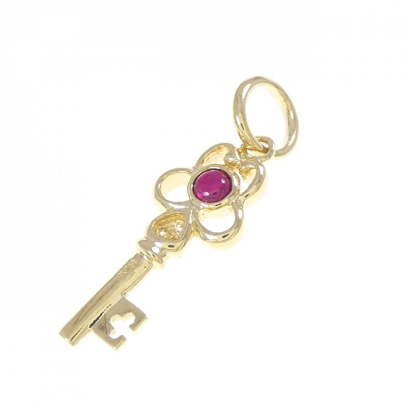 K18YG Mặt dây chuyền Ruby - Hàng hiệu Chính hãng 864975