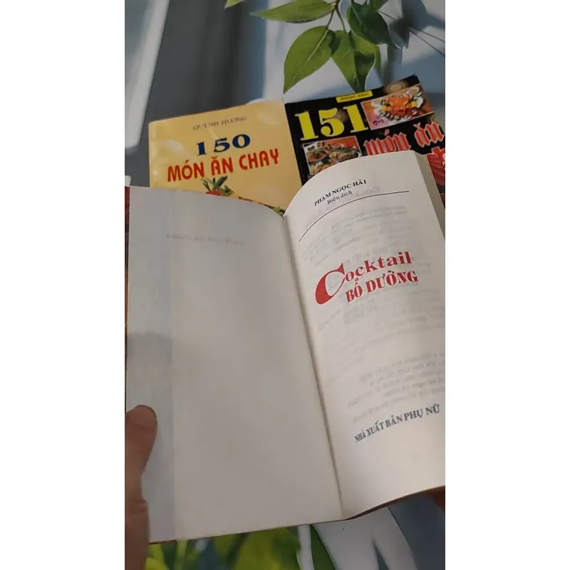 Combo Nấu Ăn: Cocktail Bỗ Dưỡng, 150 Món Chay, 151 Món Đãi Khách 727283