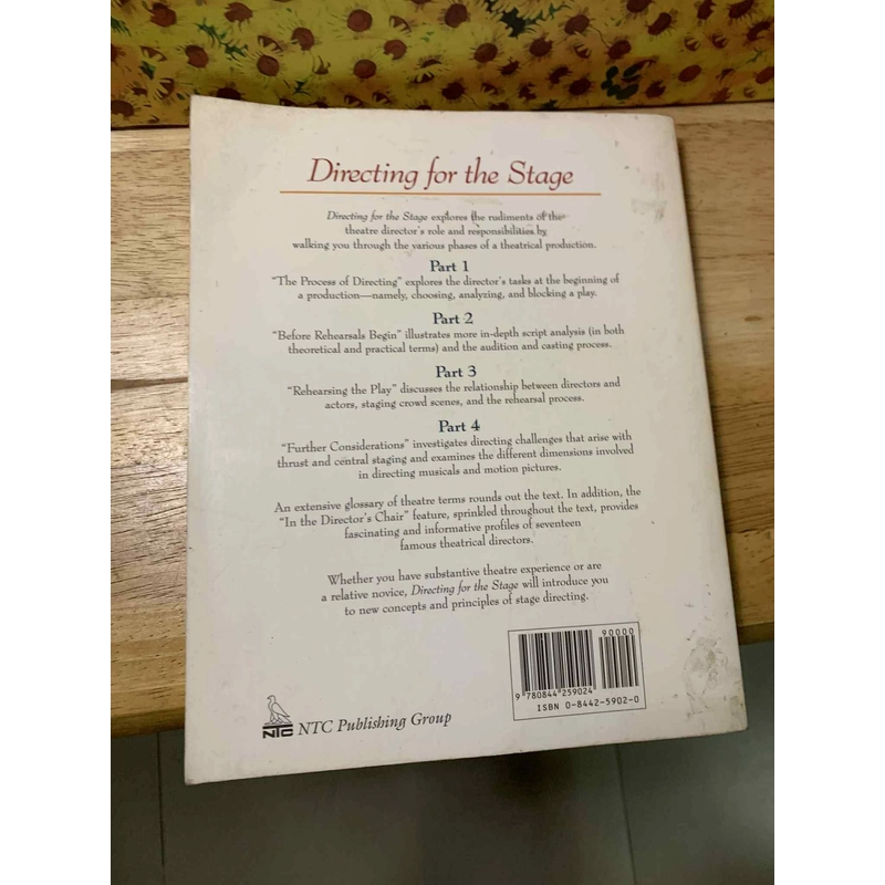 Directing for the Stage - Frerer, Lloyd Anton 539860