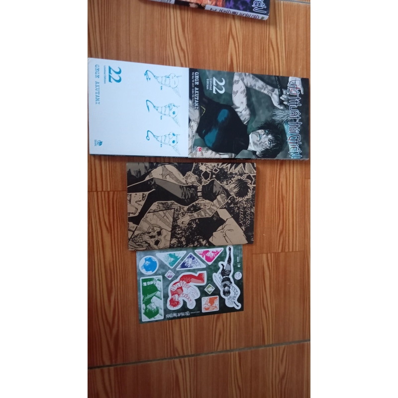 Truyện Chú Thuật Hồi Chiến Tập 22 Bản Đặc Biệt tặng Kèm bọc Và sticker  547217