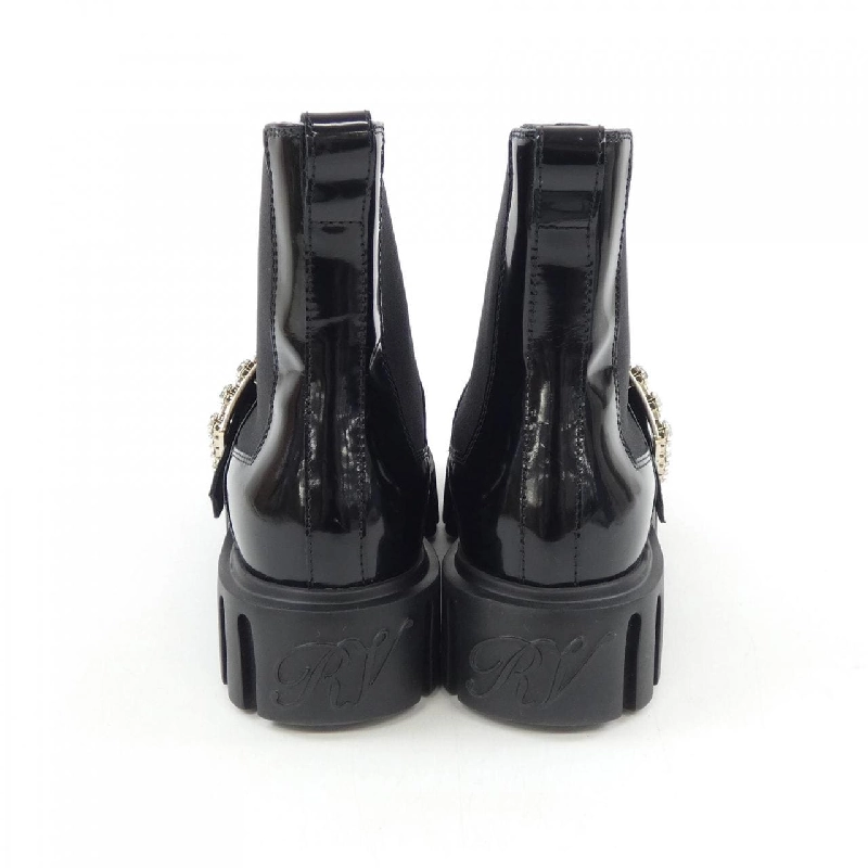 Giày bốt ROGER VIVIER Viv' Go-Thick Buckle - Hàng hiệu Chính hãng 827902