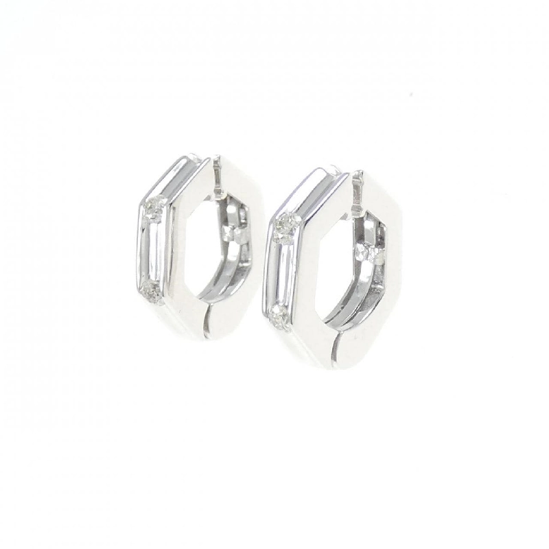 K18WG Bông tai kim cương 0.12CT - Hàng hiệu Chính hãng 873275
